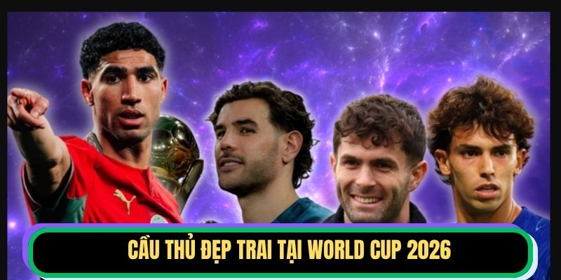 Cầu Thủ Đẹp Trai Tại World Cup 2026