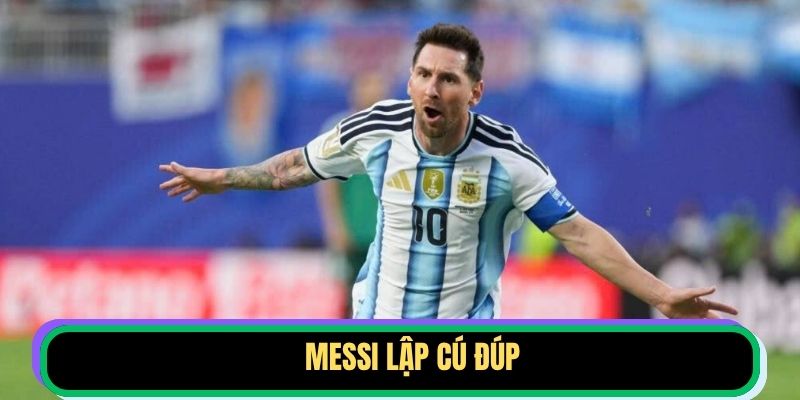 Messi lập cú đúp